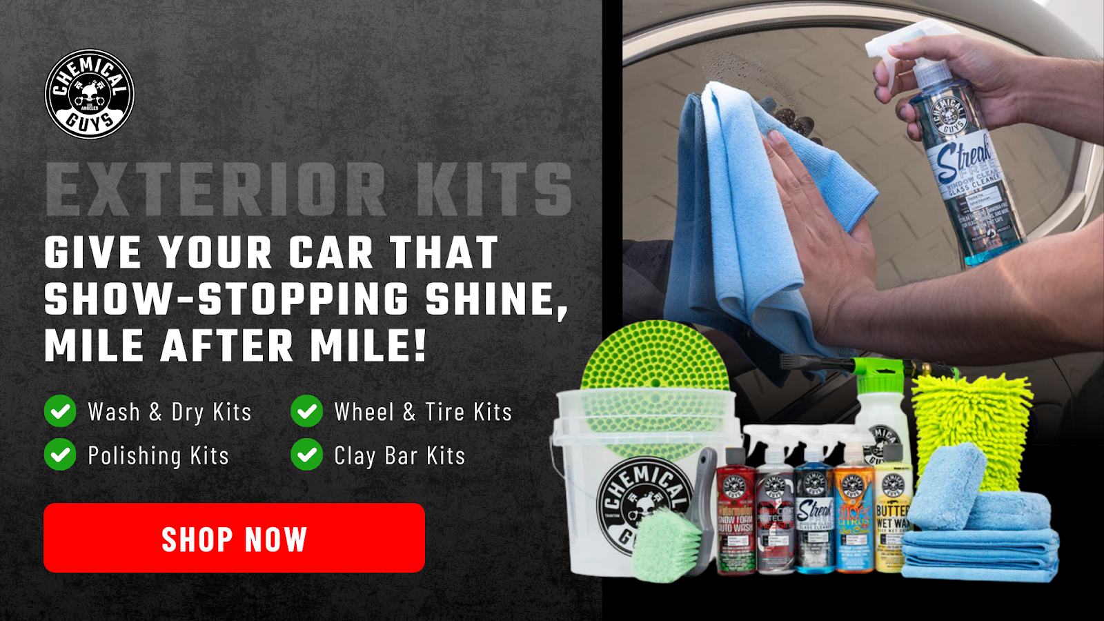 Give your car that show-stopping shine, mile after mile!