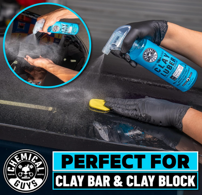 Medium Duty Clay Bar & Luber Synthetic Lubricant Kit Bundle